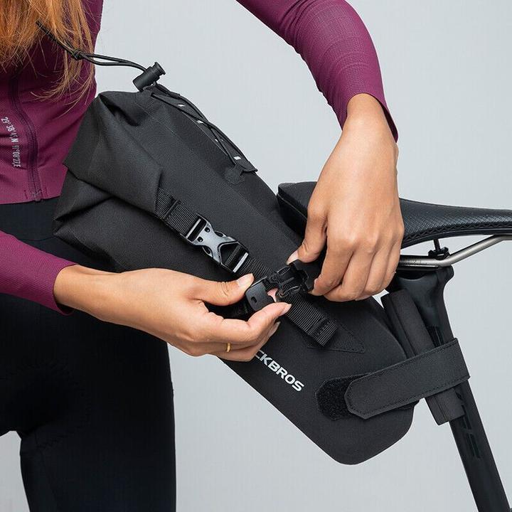 Actual product image Rockbros 30130061001 bicycle bag 3L - black (3 l, Frame bag)