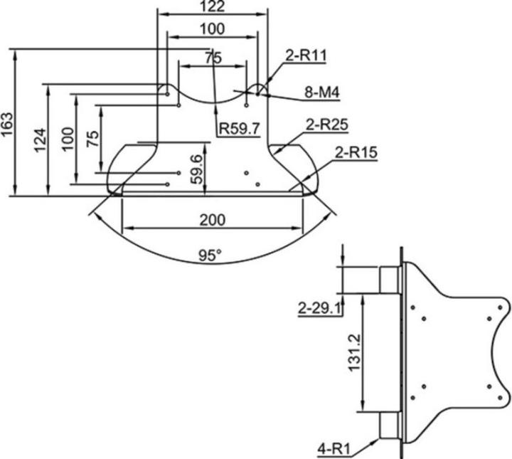 Immagine prodotto Multibrackets Supporto per laptop