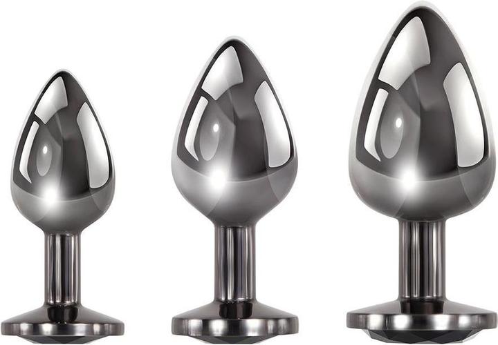 Evolved Butt Plug "Black Metal" Set