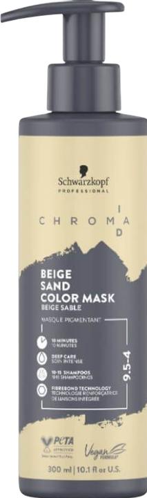 Actual product image Schwarzkopf Professional Chroma ID Bonding Color Mask 9.5-4 Platinum Blonde Beige (300 ml)