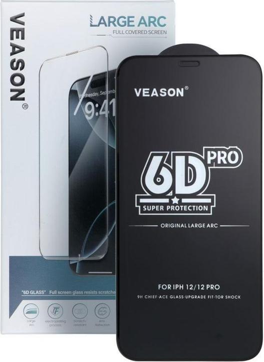 Produktbild Veason Protective glass 6D Pro Glass (SET 10in1) - for Samsung Galaxy S22 / S23 black (10 Stück, Samsung Galaxy S22, Samsung Galaxy S23+)