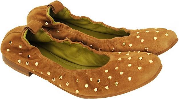 Actual product image Prima Ballerina - Ballerina Nieten Camel (41)