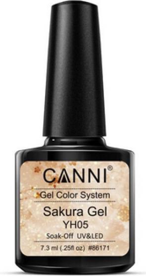 Canni Gellack Sakura YH05 UV/LED (Beige, UV-Gel Lack)