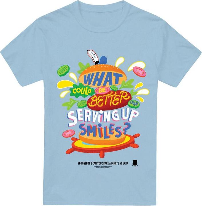 Spongebob Squarepants Serving Up Smiles TShirt