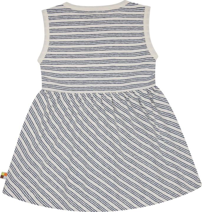Actual product image loud + proud Kleid Streifen mit Leinen (122, 128)