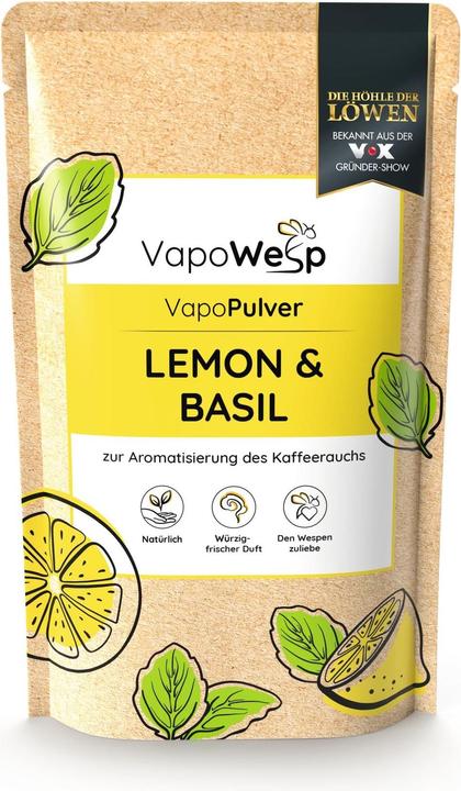 Vapowesp Ersatzkräuter Zitrone & Basilikum