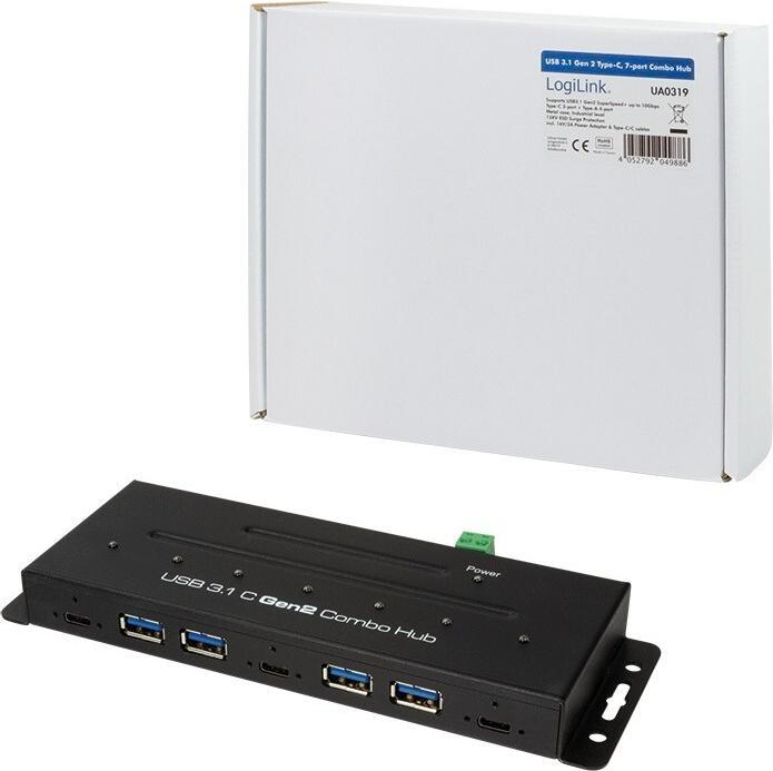 Image du produit LogiLink UA0319 (USB-C, 7 Ports)