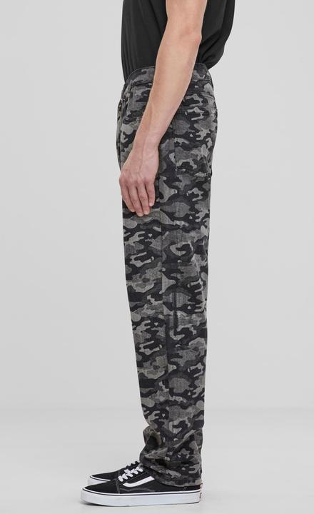 Actual product image Urban Classics Laser Camo Printed Jeans - 166813 (36)