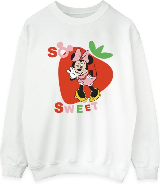 Disney Minnie Mouse So Sweet Strawberry Sweatshirt (S)