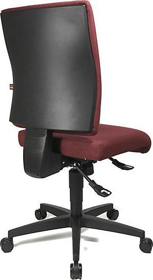 Actual product image Topstar Office swivel chair, point synchronous mechanism and flat seat