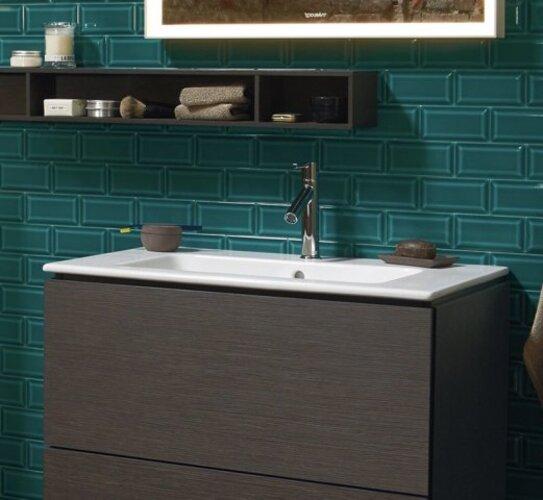 Produktbild Duravit Möbelwaschtisch ME by Starck m ÜL m HLB 630x490mm 1 Hahnloch weiss WG (490 mm, 630 mm)