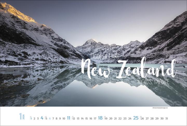 Produktbild Verlag Bildkalender Around the World 2026, Papierformat: Kein