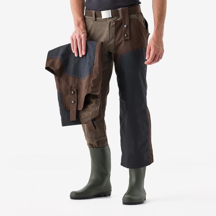 Image du produit Solognac Chaps de chasse 900 imperméables renforcées Kevlar®. (S, M)