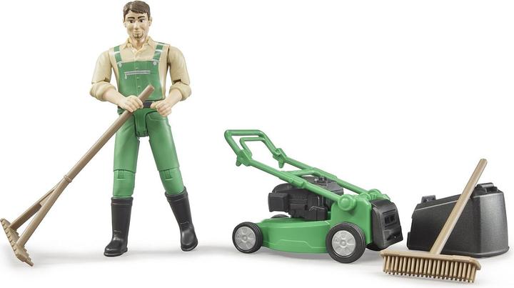 Productafbeelding Bruder Tuinman met grasmaaier en tuingereedschap