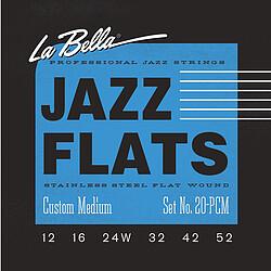 La Bella Jazz Flats Stainl-20PCM 012/052