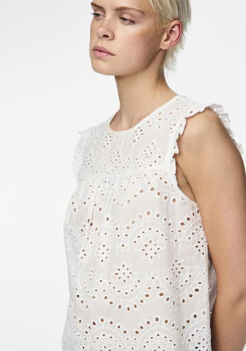 Actual product image Pieces PCVILDE top with ruffles (L)
