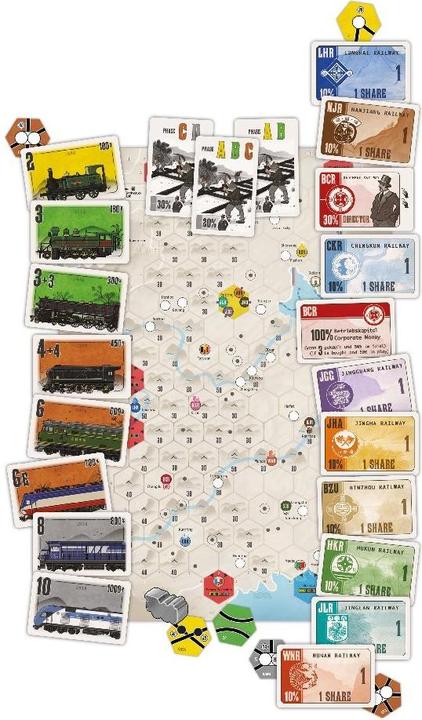 Immagine prodotto ASS Altenburg 22160115 - 1880 China - Gioco da tavolo (EN), per 3-7 giocatori, da 12 anni in poi (Tedesco)