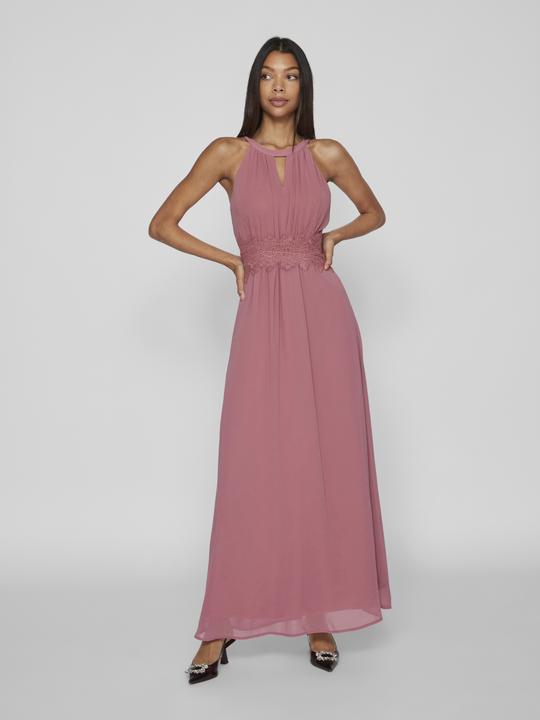 Produktbild Vila Falten Neckholder Maxikleid (36)