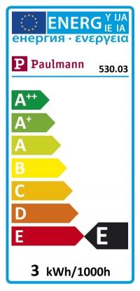 Energie-Label Paulmann Cosylight (E14, 3 W, 1 lm, 1 x)