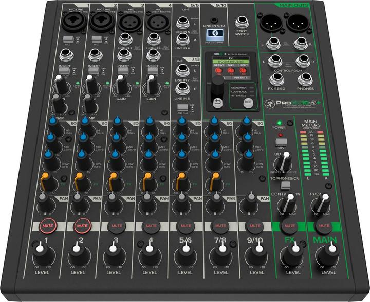 Produktbild Mackie ProFX10v3+ (Studio- und Livemixer)