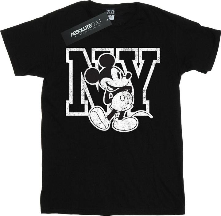 Disney Mickey Mouse NY Kicking TShirt (M)