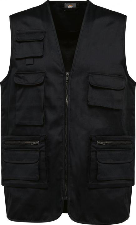 Produktbild Kariban Gefütterte Polycotton-Multitaschen-Weste (XL)