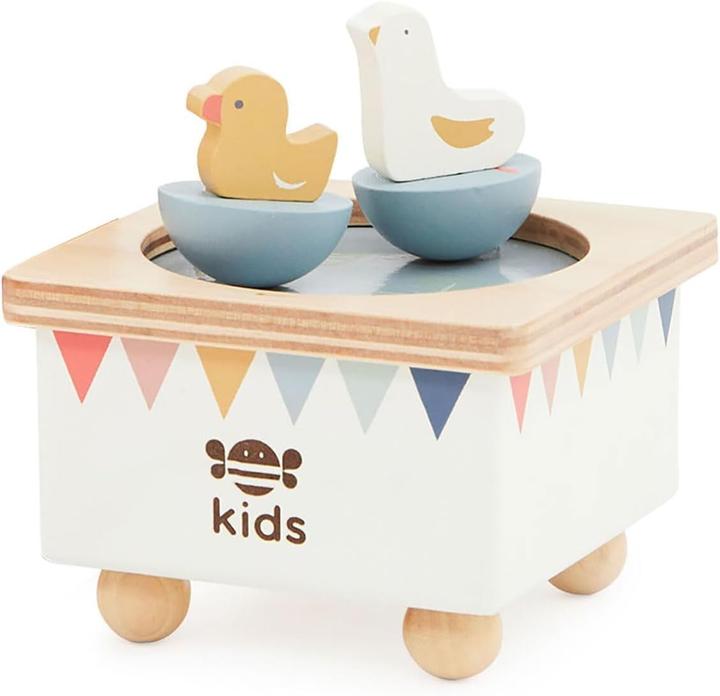 Actual product image Just Bee Kids Wooden Music Box