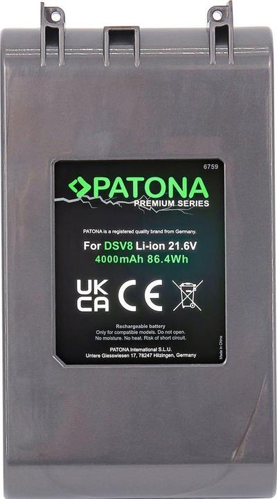 Produktbild Patona Premium Akku Dyson V8 4000mAh