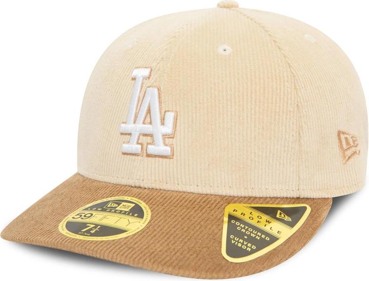 Actual product image New Era snapback cap cord lp 59fifty los angeles dodgers