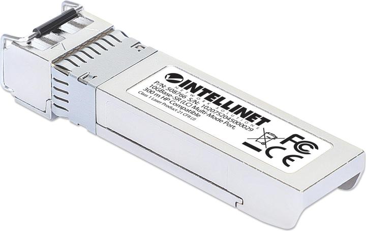 Actual product image Intellinet 10 Gigabit SFP+ Mini-GBIC Transceiver for fibre optic cable