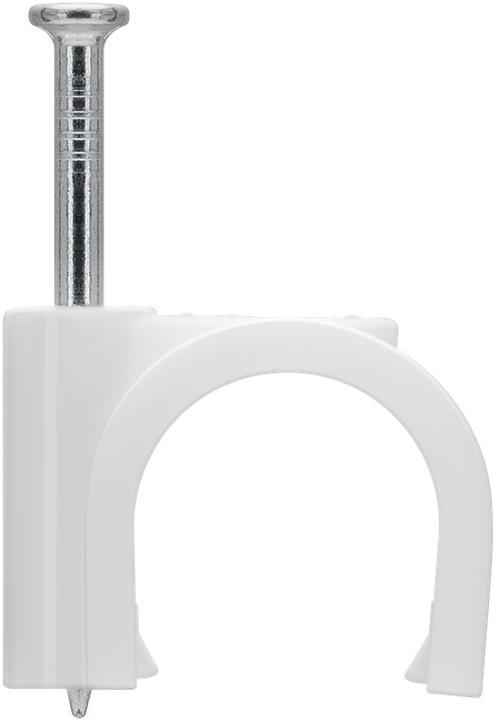 Actual product image Goobay Cable clamp, white max. cable diameter : 14.0 mm