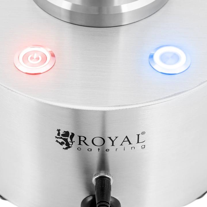 Produktbild Royal Catering Trockeneisbereiter Trockeneismaschine Trockeneis Zylinder 56 x 112 mm 2 min (Cocktail Set)