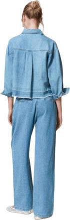 Actual product image Twinset Actitude Pantaloni Denim Chiaro (24)