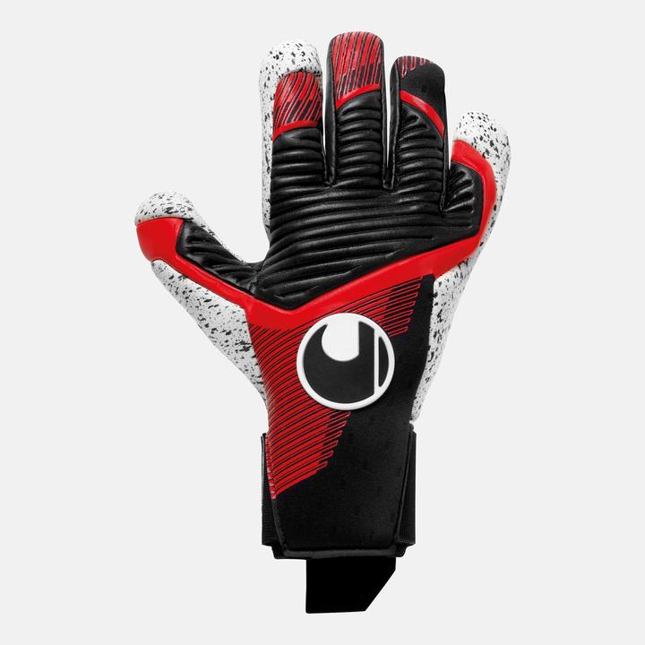 Produktbild Uhlsport Powerline Supergrip HN Torwarthandschuhe schwarz/rot/Weiss (7)