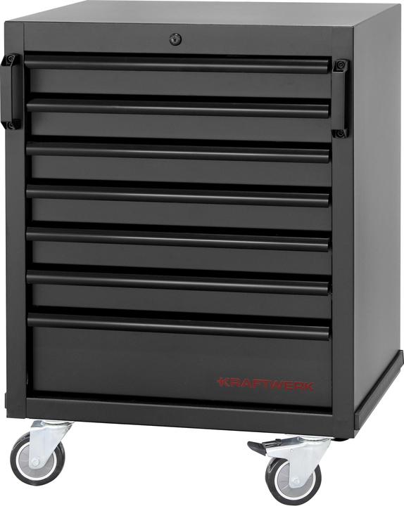 Produktbild Kraftwerk MOBILIO BLK Kombi Lochwand Edelstahl (264 cm, 200 cm)