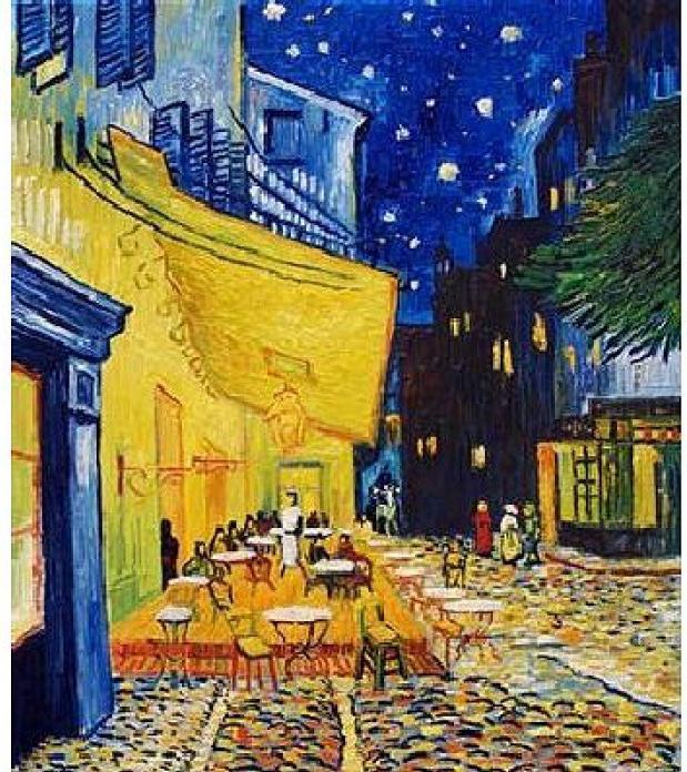 Produktbild D-Toys Puzzle 1000 pieces - Vincent van Gogh - Café Terrace at Night (1000 Teile)