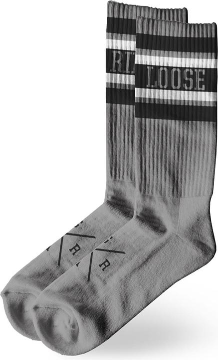 Loose Riders Yellow Stripes Socks (Einzelpack, One Size)