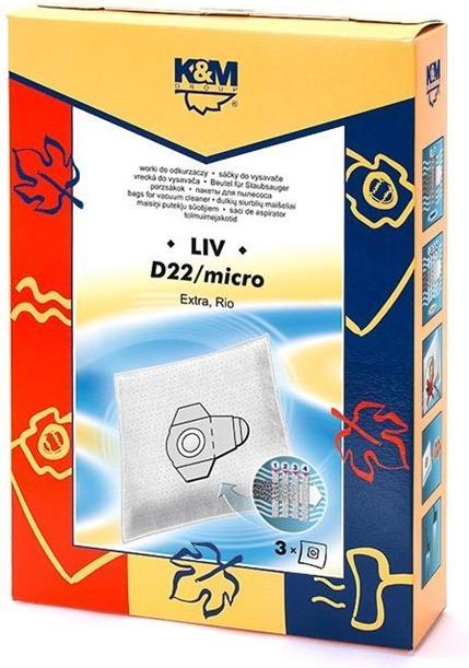 Vacuum Cleaner Filters K&M D22 Mikro