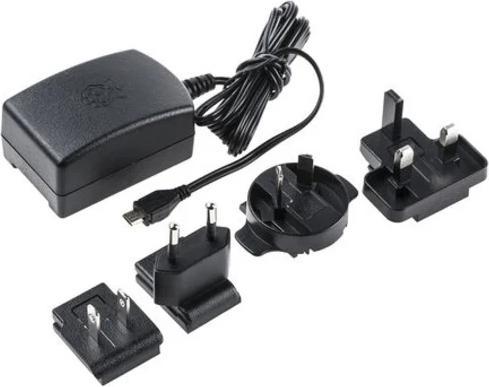 Image du produit Raspberry Pi Official Power Adapter Pi 3 Micro USB Black
