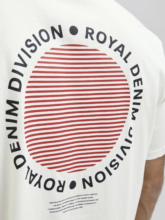 Actual product image Jack & Jones RDD Rückenprint Rundhals T-shirt T-shirt (XL)
