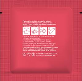 Actual product image Confortex Strawberry Condom 144 Units (144 pcs.)