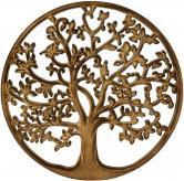 Actual product image IKO MDF tree of life wall decoration brown d=29.5cm