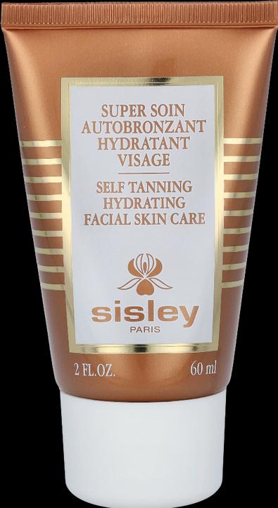 Actual product image Sisley Super Soin Auto Br Hydratant Vis (Self-tanning towel, 60 ml)