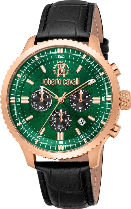 Roberto Cavalli Herrenuhr (Chronograph, 44 mm)