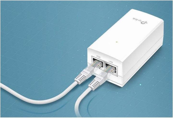 Actual product image TP-Link 48V Passive PoE Injector Adapter (Proprietary 48V, 24 W)