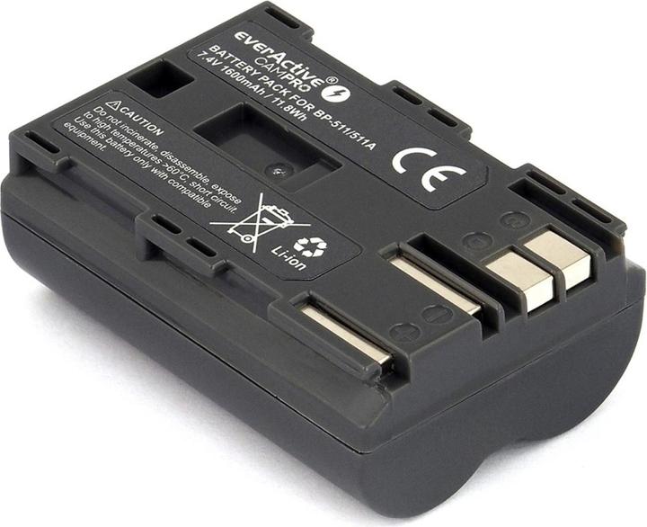 Image du produit Everactive Batterie de remplacement pour Canon BP-511 (EVB021)