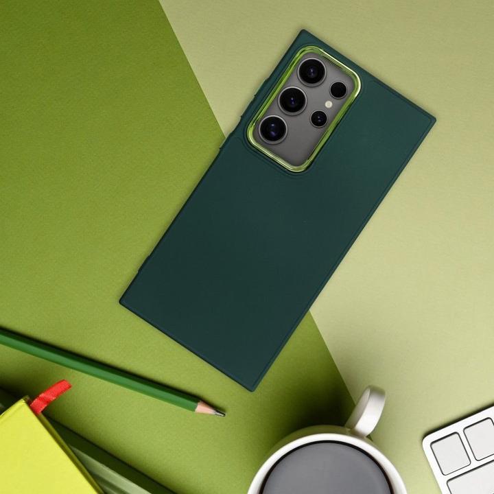 Produktbild OEM Back panel cover FRAME Case for SAMSUNG S25 Ultra green (Samsung Galaxy S25 Ultra)
