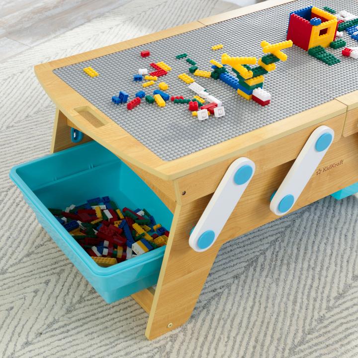 Produktbild KidKraft Building Bricks Play N Store Table (Kindertisch)