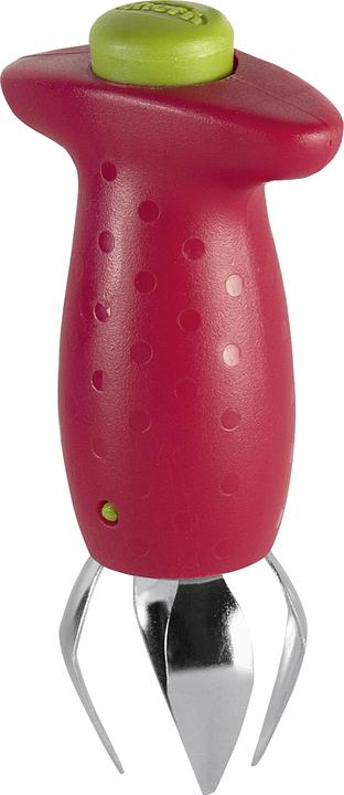 Produktbild Chef'n Erdbeerstrunkentferner StemGem 4,5cm rot