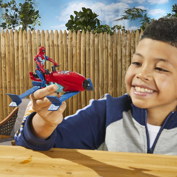 Actual product image Spiderman SPIDER-MAN playset Web splashers vehicle